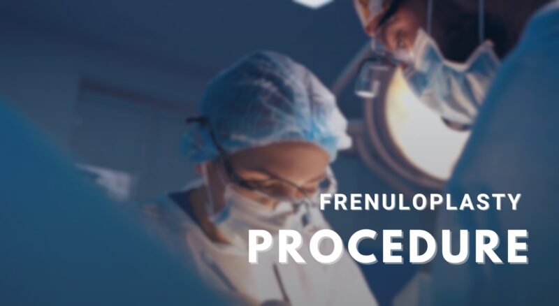 Penis Frenulum Frenuloplasty Procedure